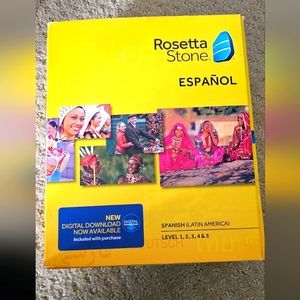 Rosetta stone Spanish Levels 1-5 NWT